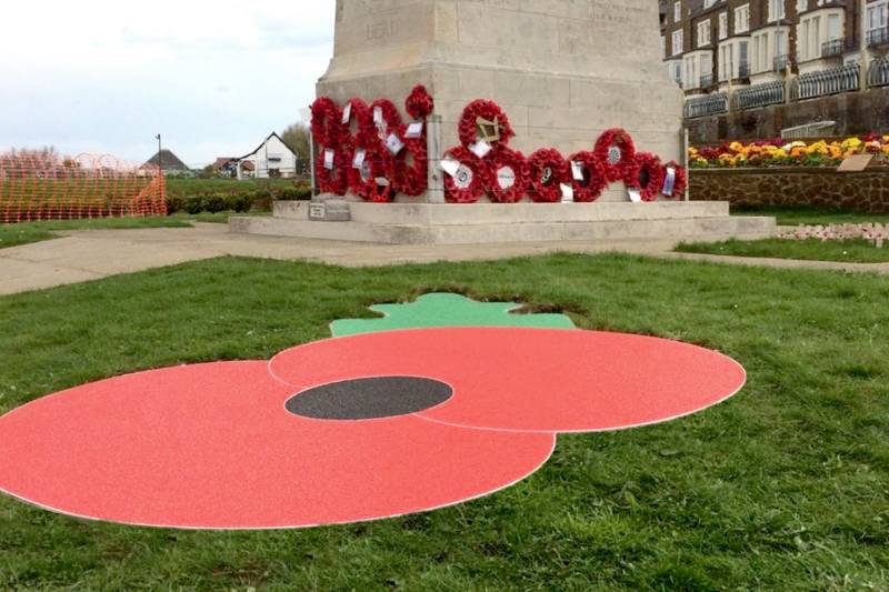 Hunstanton Heritage Gardens, Norfolk - Poppy Motif