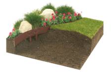 Kinley Borderline Soft Landscape Steel Edging