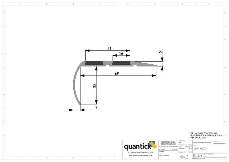 QA9 Dimensions