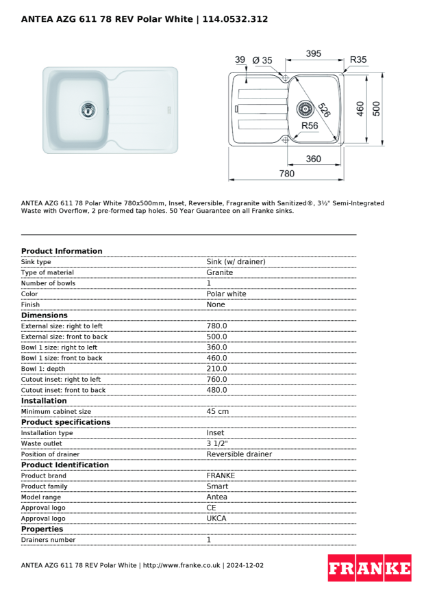 Product Sheet 114.0532.312