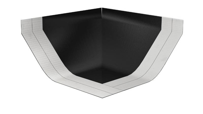 0243FR RapidTray Internal Preformed Corner - Cavity Tray