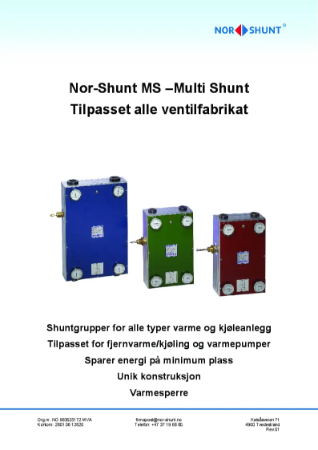 Nor Shunt MS 1