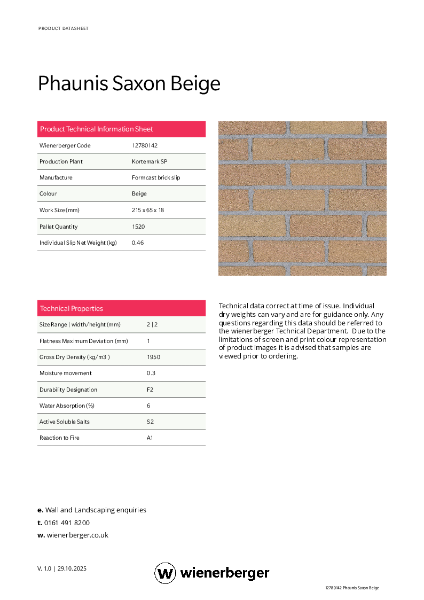 DATASHEET_Kortemark_Phaunis_Saxon Beige