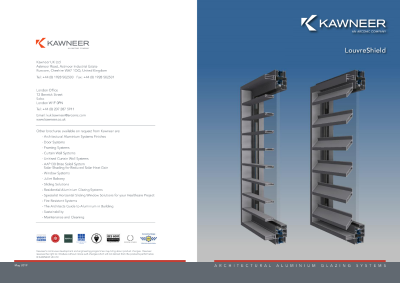 Kawneer LouvreShield Brochure