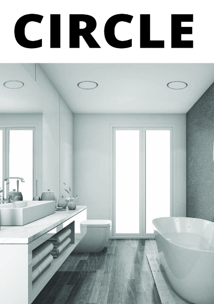 Frameless Gypsum Air Diffusers - Technical Parameters