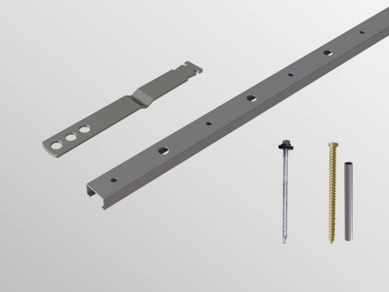 25/14 Restraint Channel System - Channels and Cavity Wall Ties