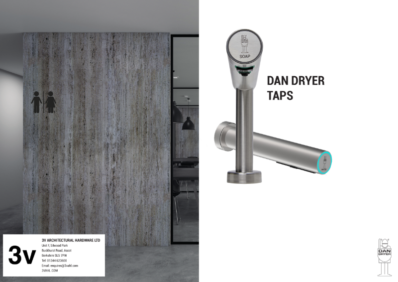 Dan Dryer Vanity/Wall Mounted Taps