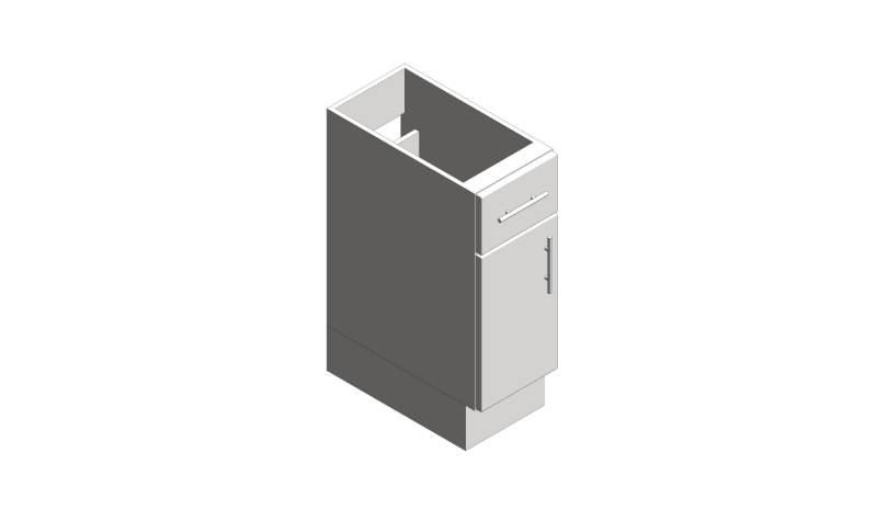 Base Unit - Single Drawer Line Unit