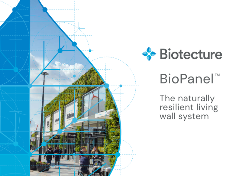 BioPanel, The naturally resilient living wall system