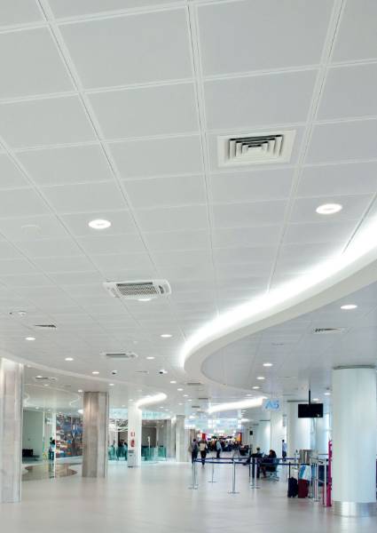Knauf Ceiling Solutions Armstrong Metal Lay-in Tegular - Exposed grid system