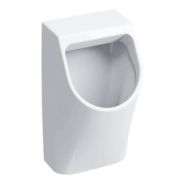 Geberit Smyle urinal, inlet from the rear, outlet to the rear - Urinal