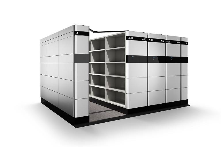 Compactus XTR Mobile Shelving SHADE by Jacob Jensen Bruynzeel Storage