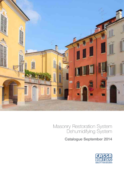 Fassa Bortolo Masonry Restoration and Dehumidifying System