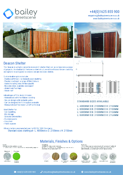 Deacon Shelter