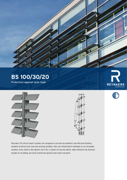 Aluminium Sunscreen Shading - BS 100