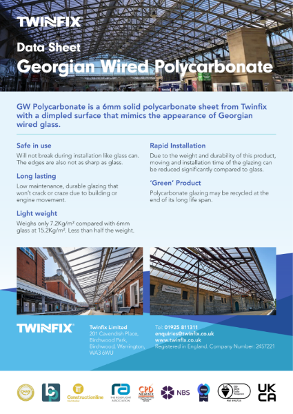 Georgian wired Polycarbonate Data Sheet