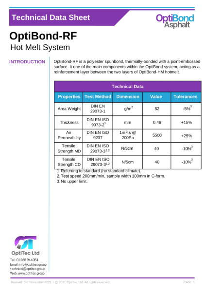 OptiBond-RF TDS