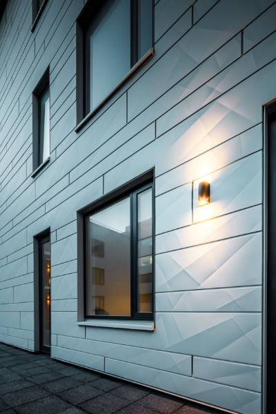 Interlocking facade panels - SIDING X - Interlocking Facade Panel