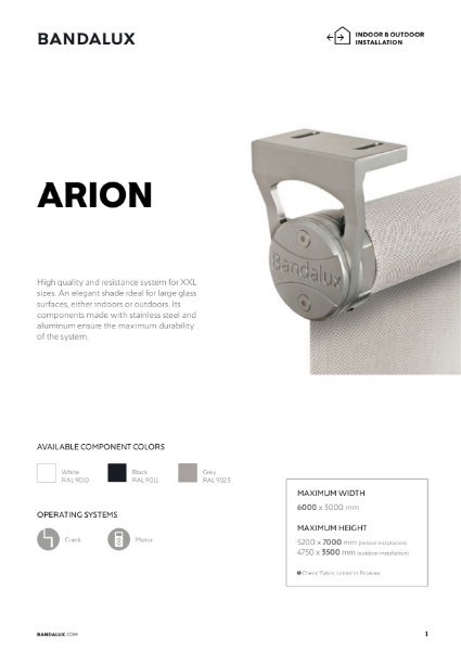 Arion Roller Blinds