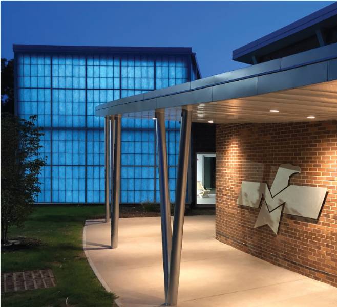 Kalwall Translucent Cladding - Mahwah High School