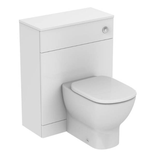 Tesi 65 cm WC Unit With Adjustable Cistern for 6/4 or 4/2.6 Litre Flush
