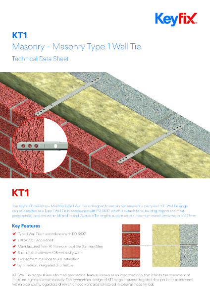 Keyfix KT1 Type 1 Wall Tie