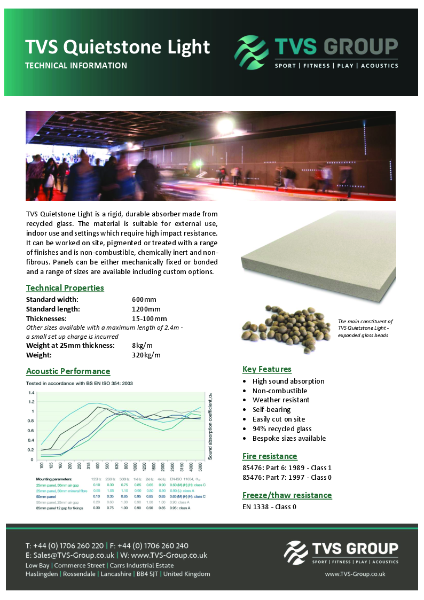 TVS Quietstone Light