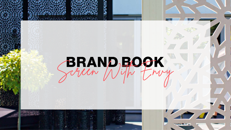 Brand Book - Screen with Envy