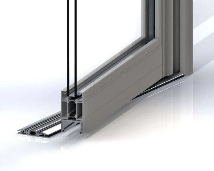 TD68 Thermal Door and Shopfront - Aluminium Doorset