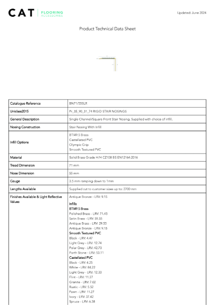 BN71-55SLR ANTIQUE BRONZE TDS