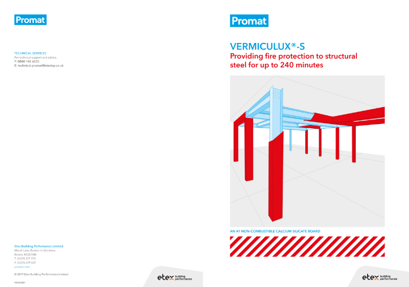 Vermiculux-S Protection of Steel Structures