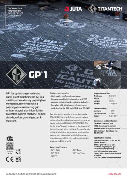 JUTA GP1 - DPM - Product Datasheet