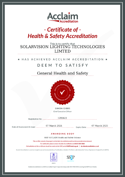  Acclaim Accreditation