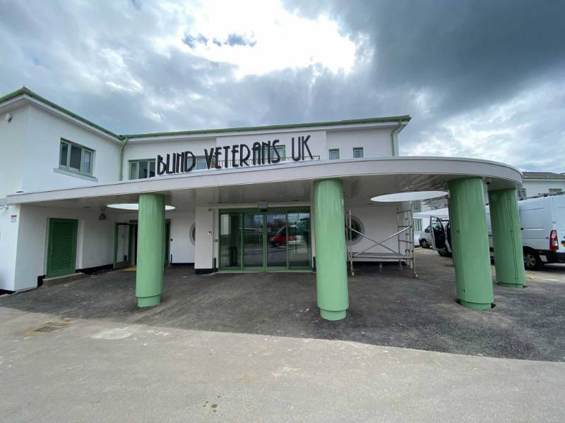 Bespoke Aluminium Skylights and Column Casings for Blind Veterans UK