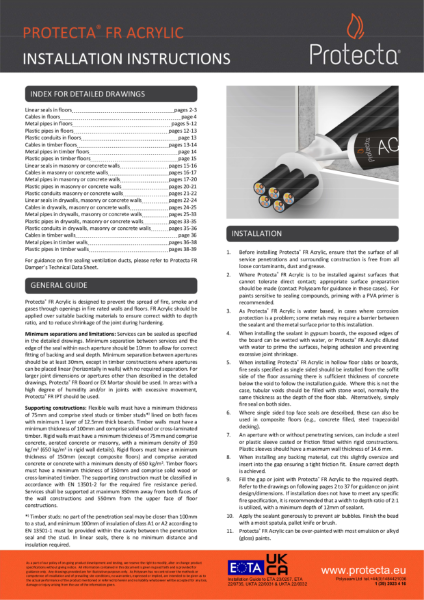 Protecta Sidekick Instructions – ATDSBA