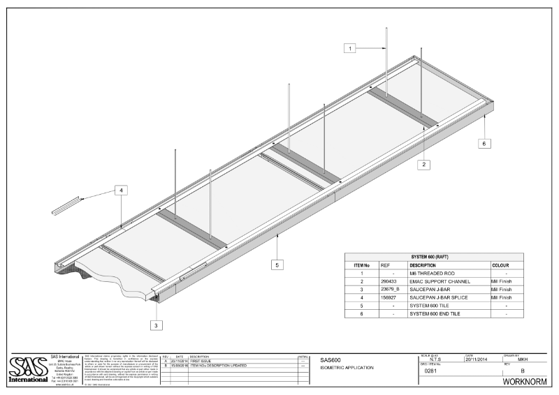 SAS600 Isometric Application