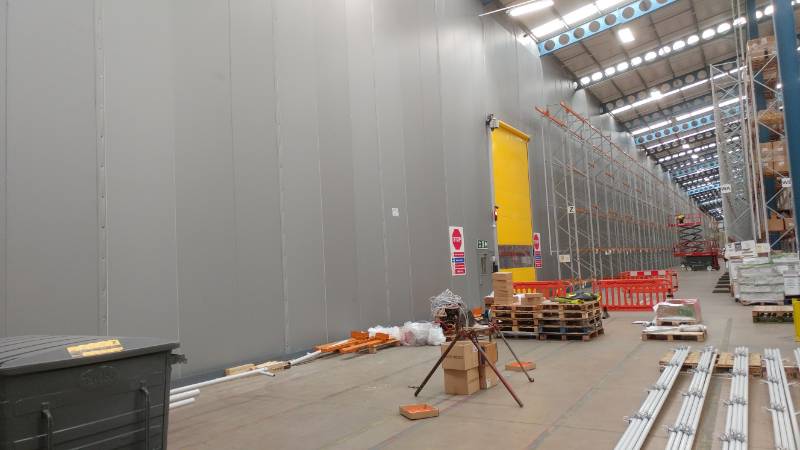 Flexiwall Industrial Partition Wall Case Study (Great Bear)