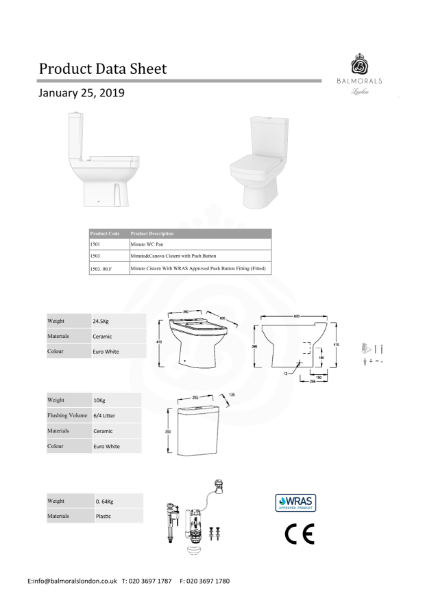 Minuto Comfort - Datasheet