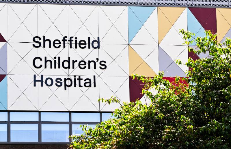 'Three dimensional' Rockpanel helipad at Sheffield Children’s Hospital