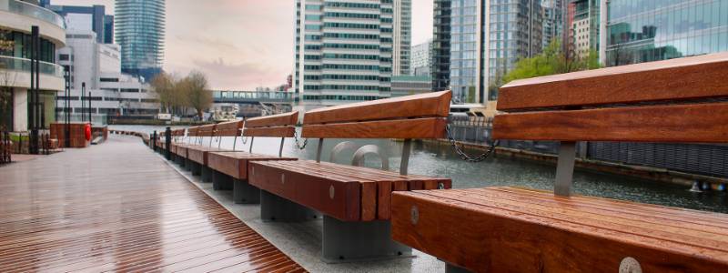 Harbour Quay Gardens, Wood Wharf, London (2022)