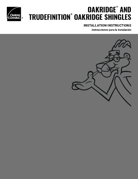 Oakridge and TruDefinition Oakridge Shingles