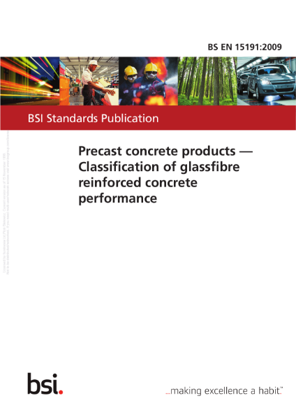 GRC/GFRC Facades – BS EN 15191:2009 - Precast concrete products - Classification of glassfibre reinforced concrete (GRC) performance