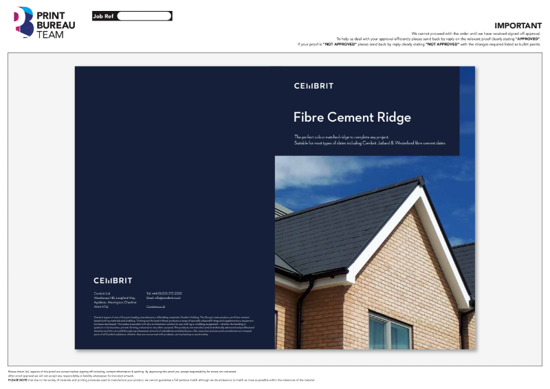 Cembrit Fibre Cement Slate Ridge