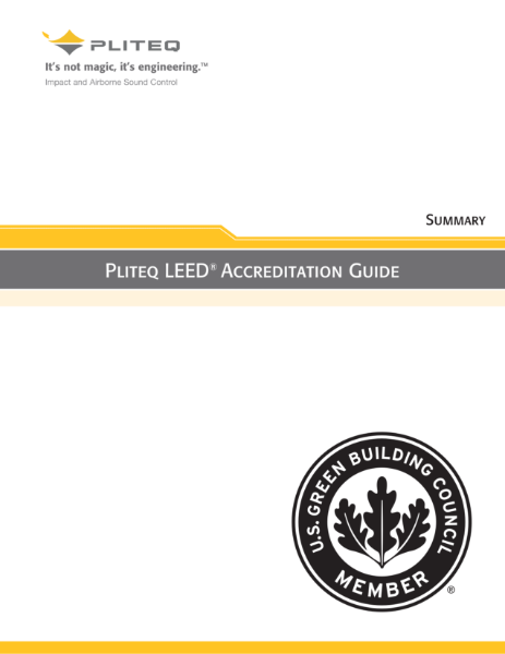Pliteq LEED Accreditation Guide