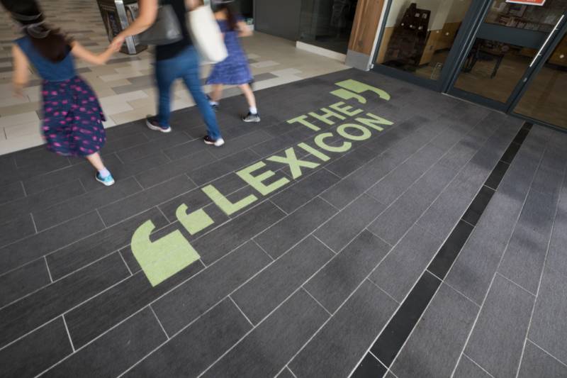 Logo Matting with a Difference at The Lexicon Shopping Centre