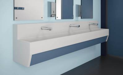 Washtrough for Schools (Cantilever Brackets)