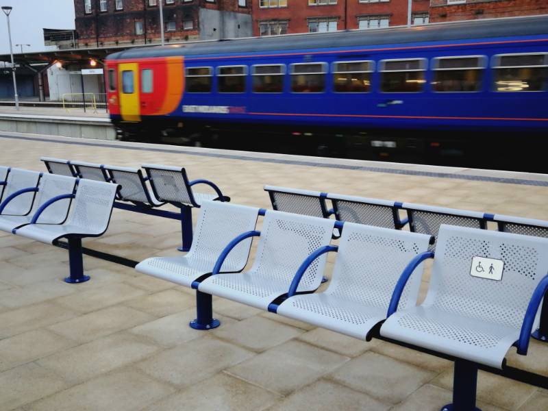 Network Rail Station Seating - Derby