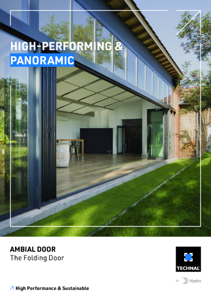 AMBIAL aluminium folding door brochure