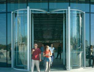 Record CURVED Automatic Sliding Doors