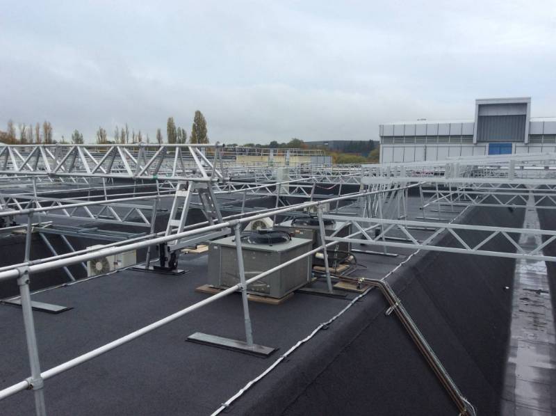 Flame-Free Roofing System Supplied Due to Sensitive Contents